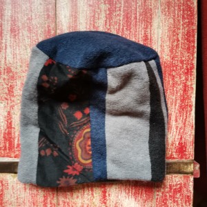 Czapka patchworkowa damska uniwersalna