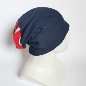 Czapka damska męska unisex granat patriotka