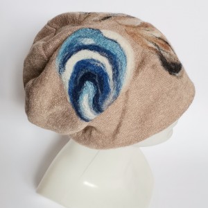 czapka welniana na podszewce