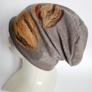 czapka welniana na podszewce