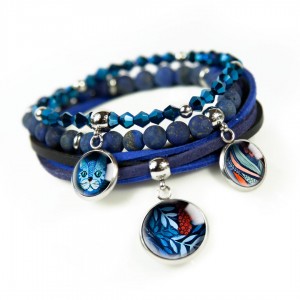 Jarzębina zestaw bransoletek