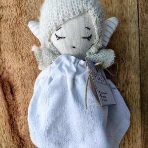 Przytulanka Aniołek dziewczynka, lalka handmade