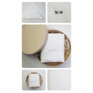 Poszetka lniana chusteczka do brustaszy