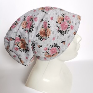 Czapka damska codzinna dzianina smerfetka