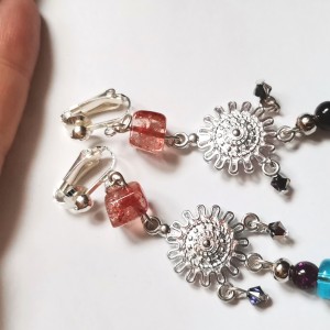 Klipsy etno boho folk