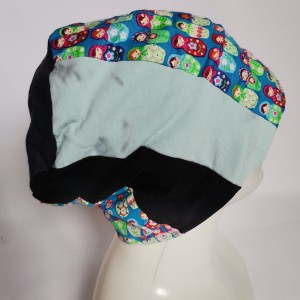 Czapka damska codzienna patchworkowa