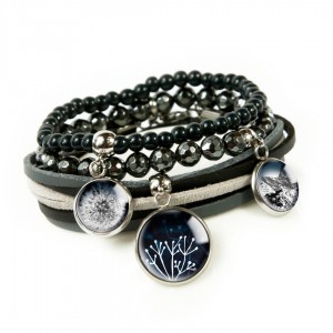 Night plant zestaw bransoletek