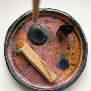 PALOLOPULI podstawka na kadzidełko i palosanto