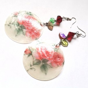 kolczyki wiszące etno boho