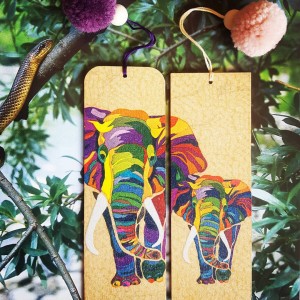 Zakładka do książki Słonie/szt