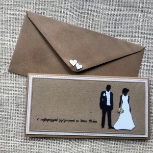 042,Kartka na ślub z Młodą Parą