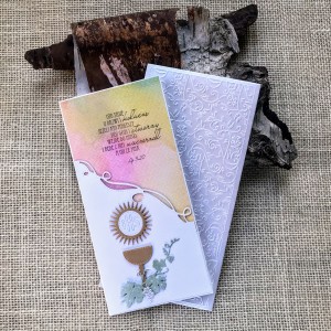 044,Kartka na Komunię z cytatem