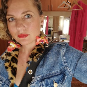 Klipsy kwiatowe długie i lekkie