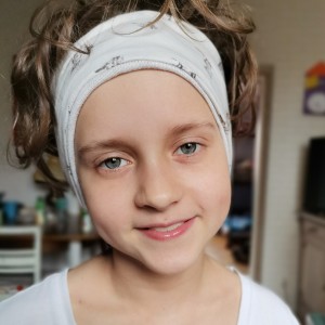 Opaska dla dziewczynki w koty