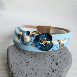 Bransoletka "Błękitna"