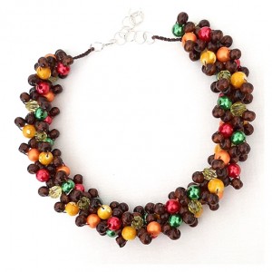 4733 okazały efektowny lekki naszyjnik