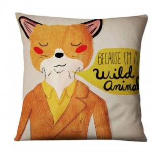 poszewka na poduszkę lisek