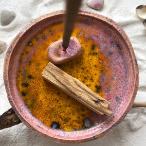 PALOLOPULI podstawka na palosanto i kadzidełko