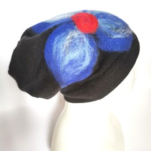 czapka welniana na podszewce