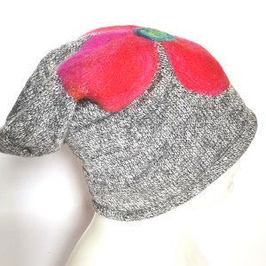 czapka welniana na podszewce