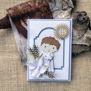 063,KARTKA NA KOMUNIĘ DLA CHŁOPCA