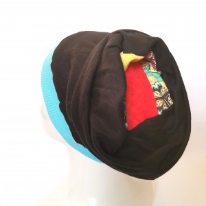 Czapka damska  dluga smerfetka