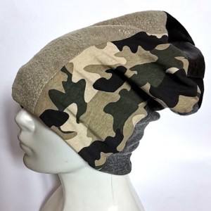 Czapka damska  patchworkowa