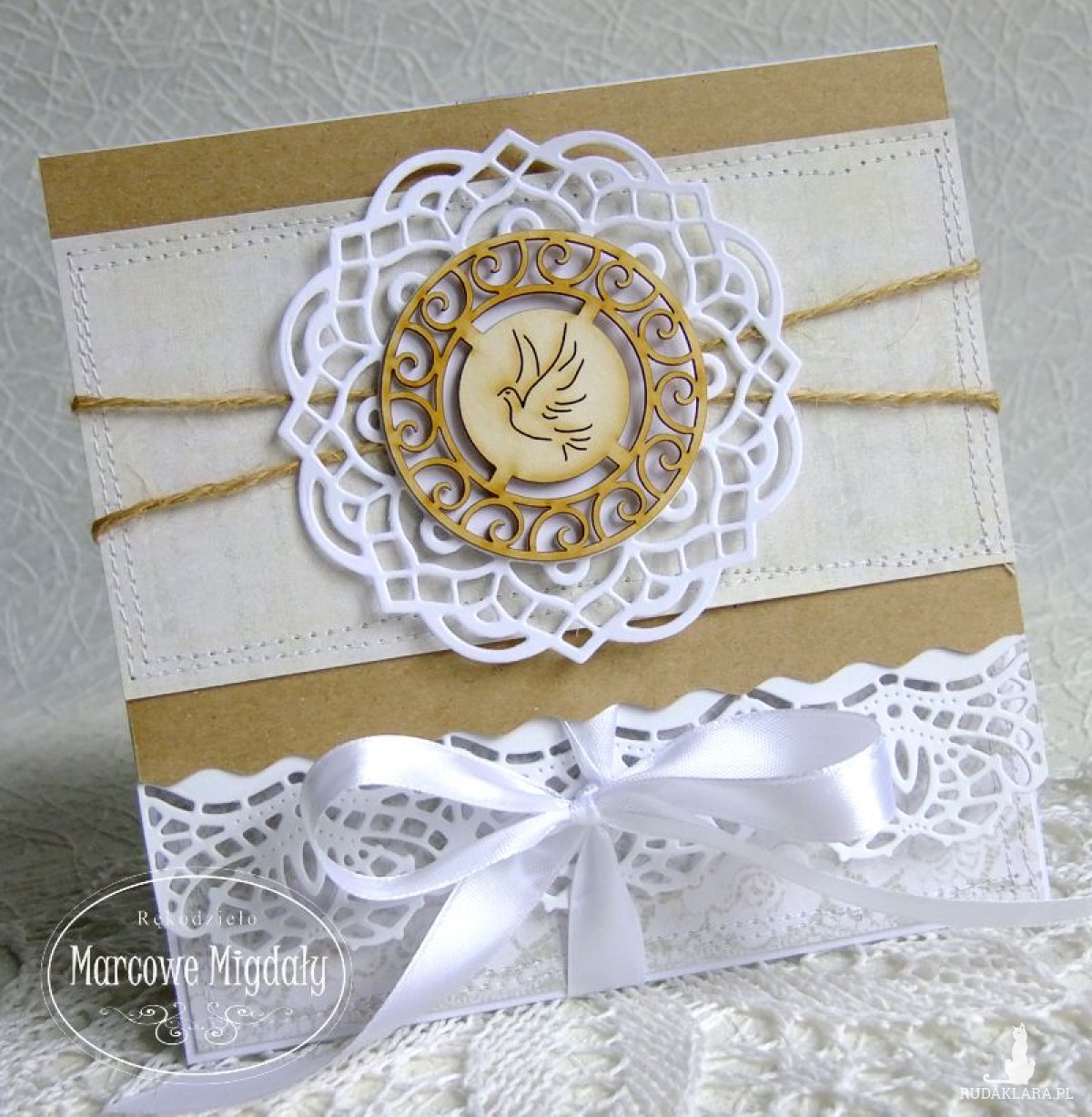 Kartka kopertowa na komunię/konfirmację