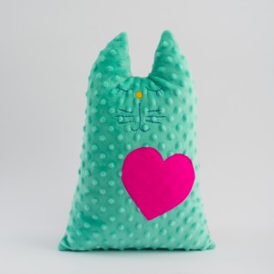 Maskocio  PET Turkusowy z Serduszkiem