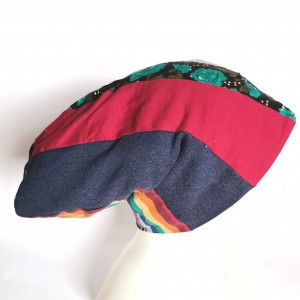 Czapka wiosenna patchworkowa