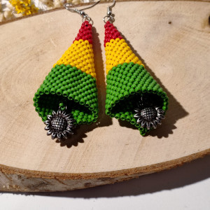 Tinkerbell - kolczyki rasta reggae