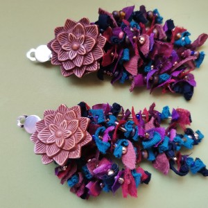 Klipsy etno boho orient