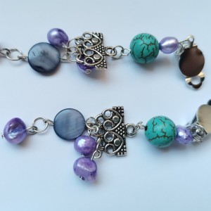 Klipsy etno boho orient