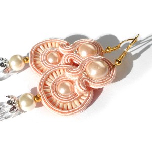 kolczyki sutasz soutache morelove