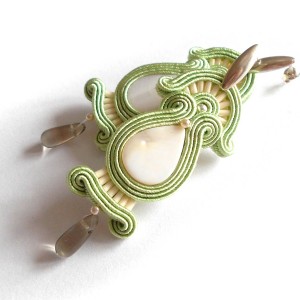 miętowe kolczyki sutasz