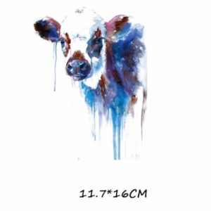 Naklejka naprasowanka na bluzkę, kurtke, torbę krowa