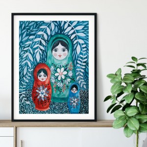 Matrioszki 50x70