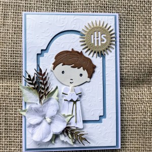 063,KARTKA NA KOMUNIĘ DLA CHŁOPCA