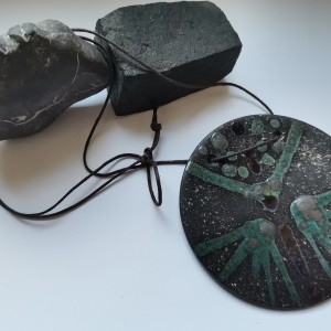 Naszyjnik ceramiczny duży