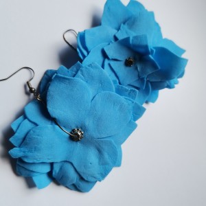 Kolczyki lekkie kwiaty