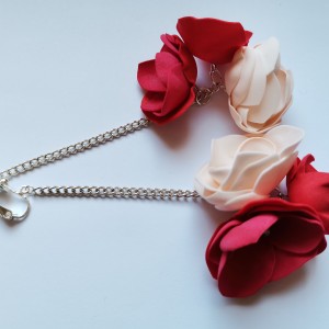 Klipsy kwiatowe lekkie