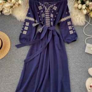 bawełniana biała sukienka oversize M/L