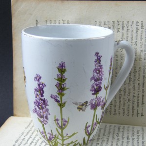 Kubeczek lawenda i pszczoły