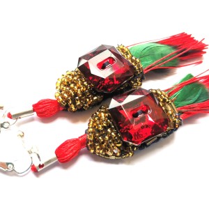 Klipsy etno boho folk