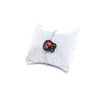 Bransoletka sutasz z sercem volcano