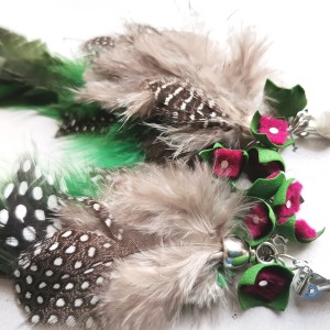 Klipsy etno boho folk