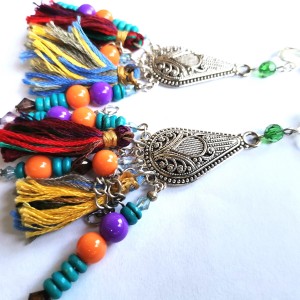 Klipsy etno boho folk