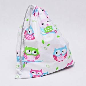 Worek na buty worek na kapcie do przedszkola do szkoły worek szkolny na ubrania sowy