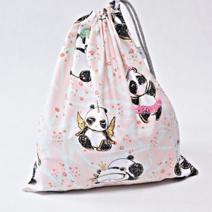 Worek na buty worek na kapcie do przedszkola do szkoły worek szkolny na ubrania panda