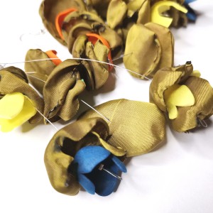 Kolczyki kwiaty zwariowane lekkie